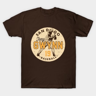 Tony Gwynn Padres by Buck Tee T-Shirt